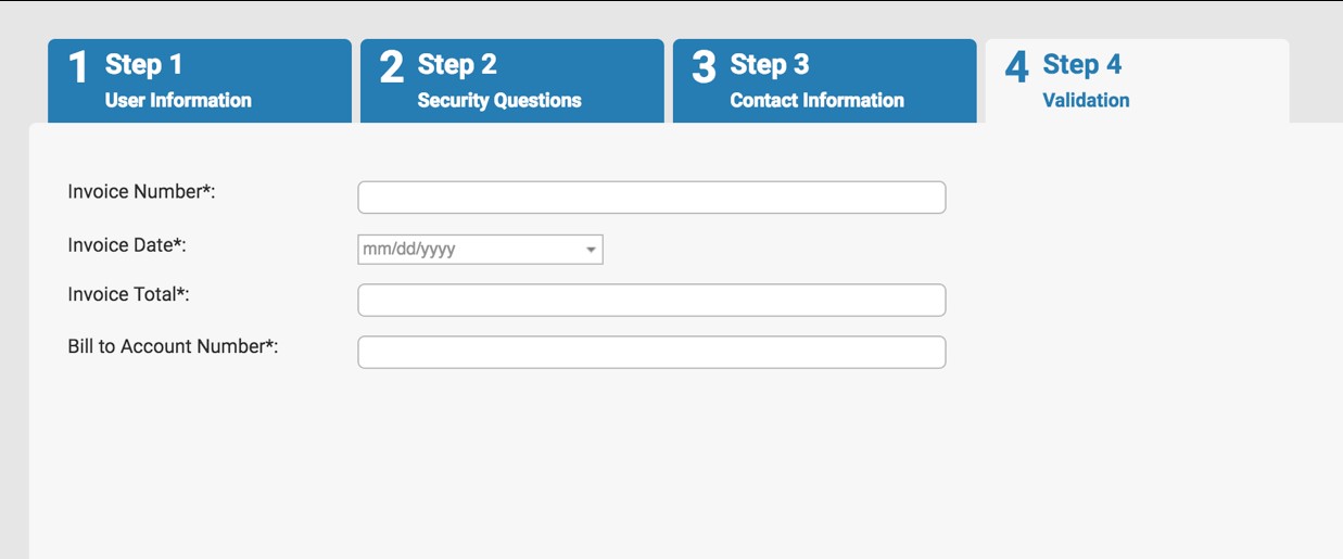 ProQuest Invoice Portal Registration