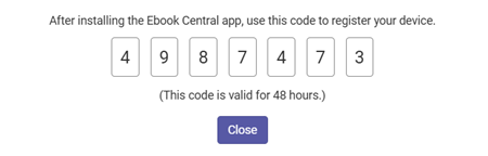 Ebook Central App - FAQ